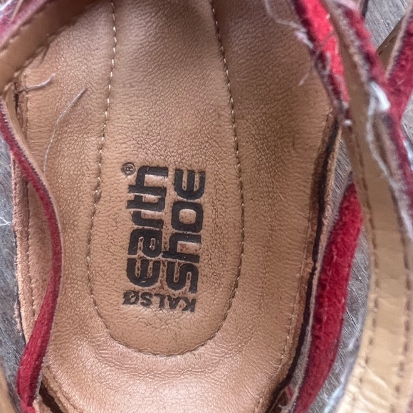 Red boho sandals - Picture 5 of 5